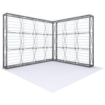 Lumiere Light Wall Booth Kit, Configuration B (10 ft L-Shape), photo 2