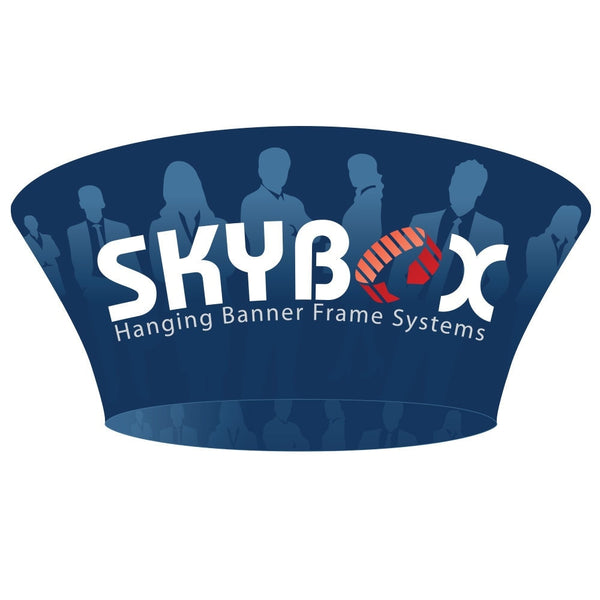 Skybox Tapered Circle Hanging Banner