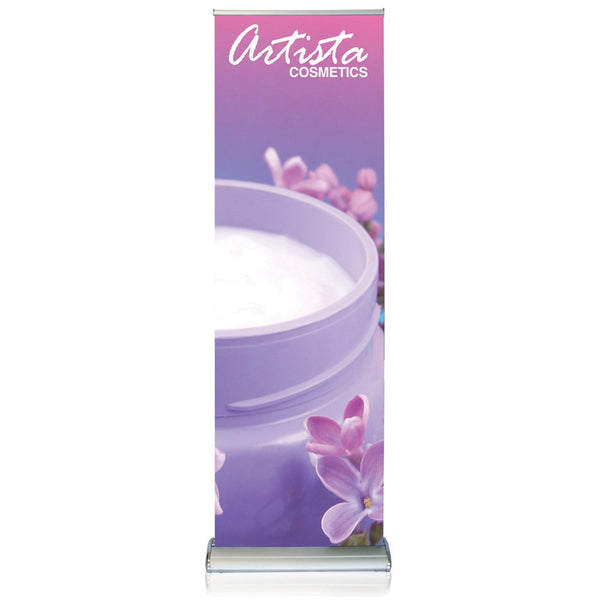 Doublestep Retractable Banner Stand