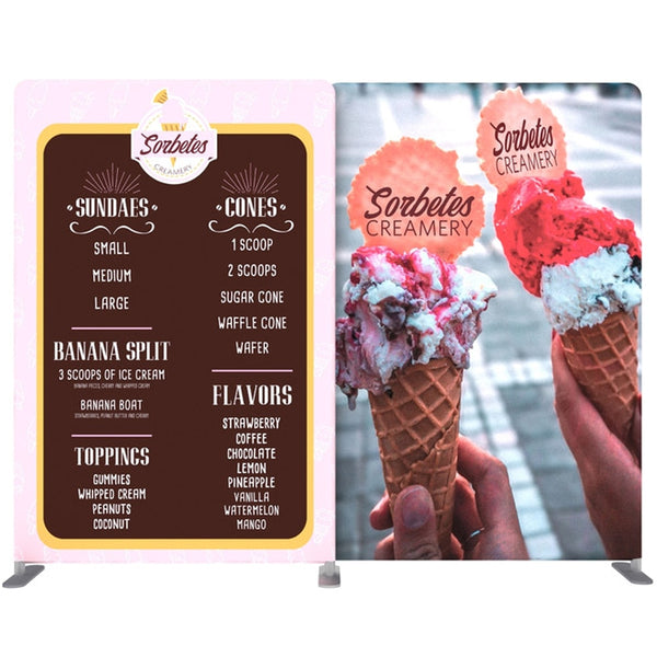 EZ Tube Connect Backlit 10 ft Booth Kit B