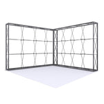 Lumiere Light Wall Booth Kit, Configuration I (2-Frame L-Shape), photo 2