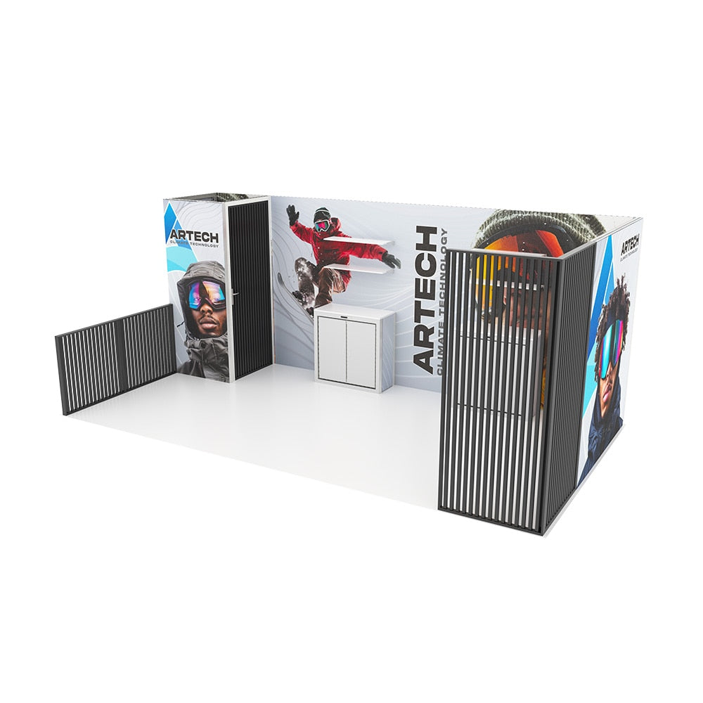 Modco 10' x 20' Modular Booth Kit 23