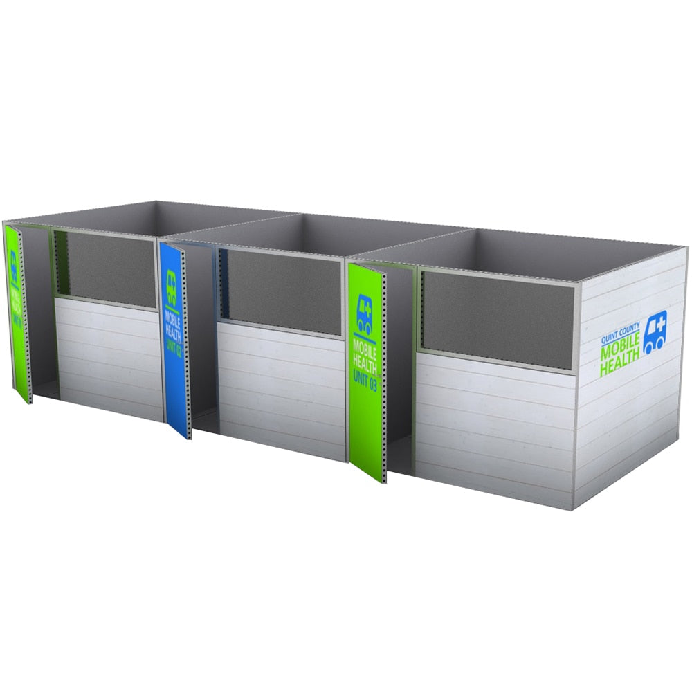 Modco 10' x 30' Modular Booth Kit 18