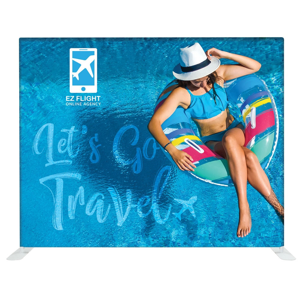 One Choice Straight Fabric Tube Display