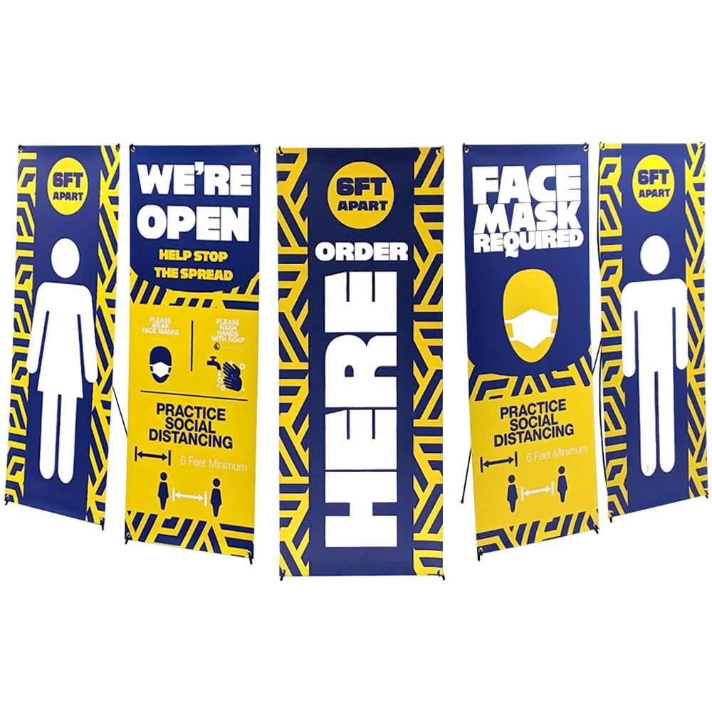 One Choice X Banner Stand 5-Pack