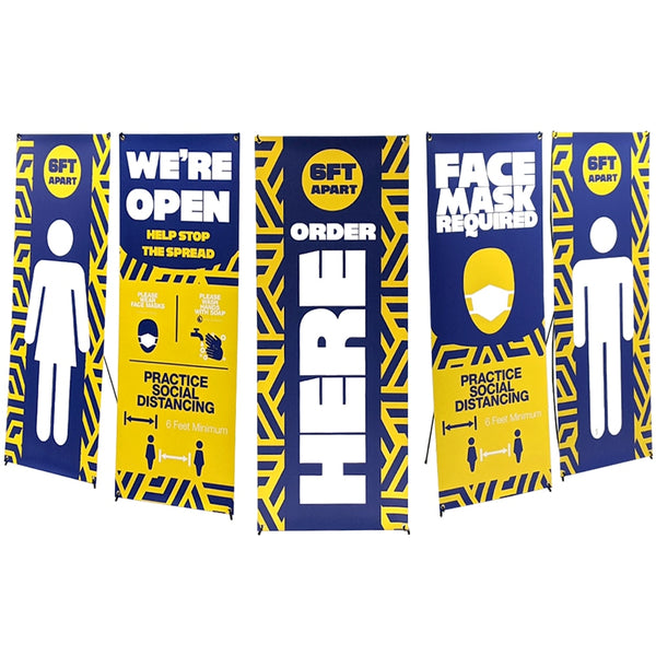 One Choice X Banner Stand 5-Pack