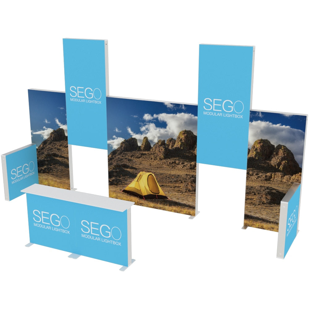 SEGO Backlit Booth Configuration L