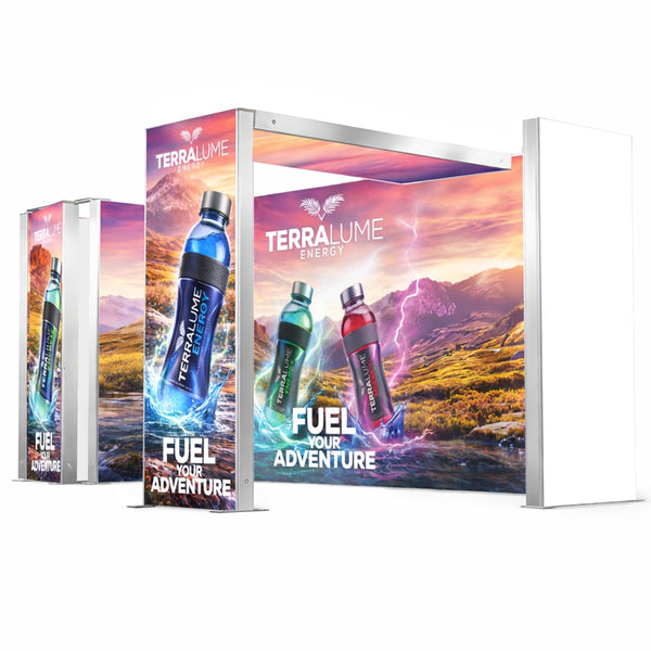 Showbird 120 Lightbox Booth Kit, 20' x 10' Configuration C