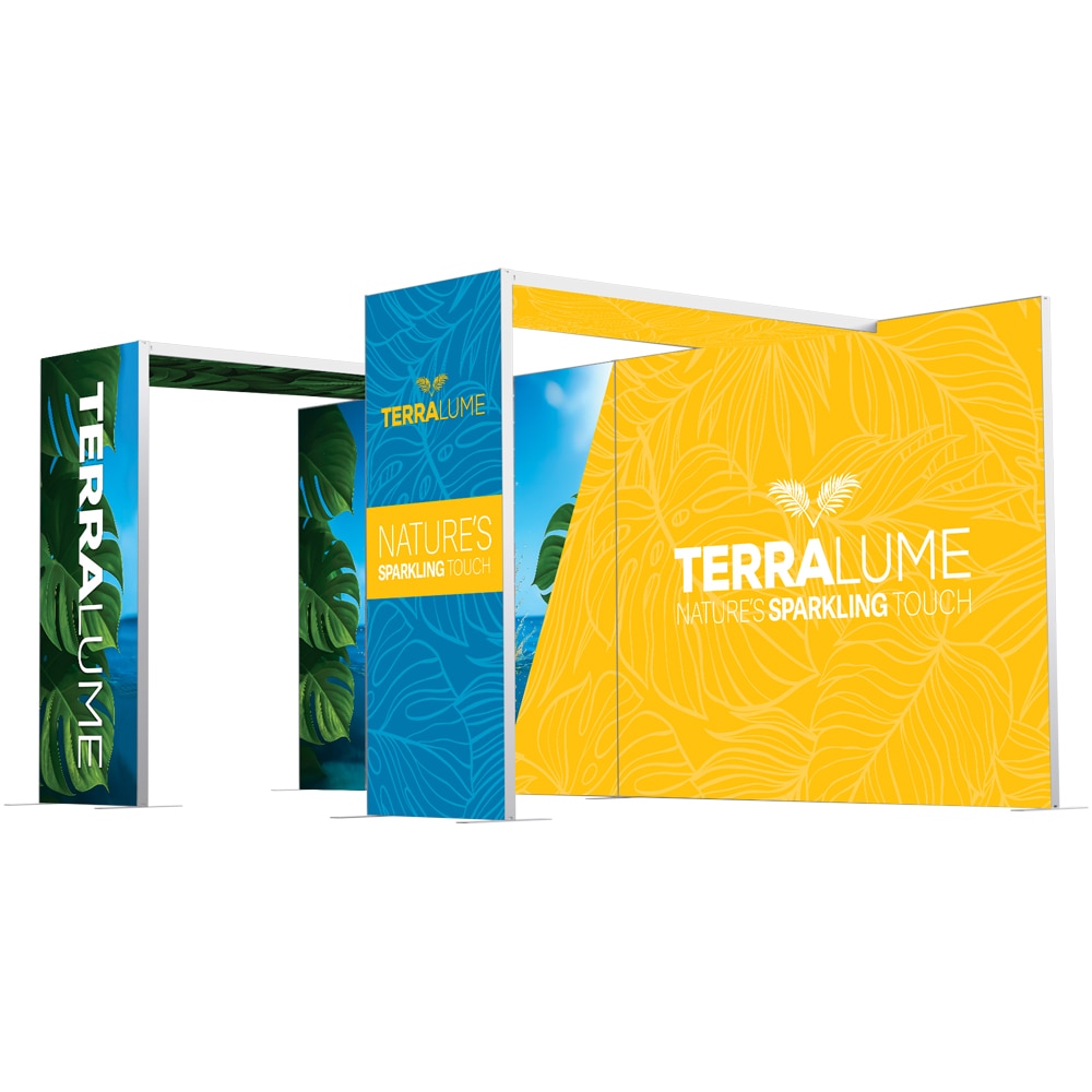 Showbird 65 Lightbox Booth Kit, 20' x 10' Configuration F