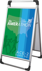 Ace-2 Aluminum A-Frame Sign Holder, photo 3