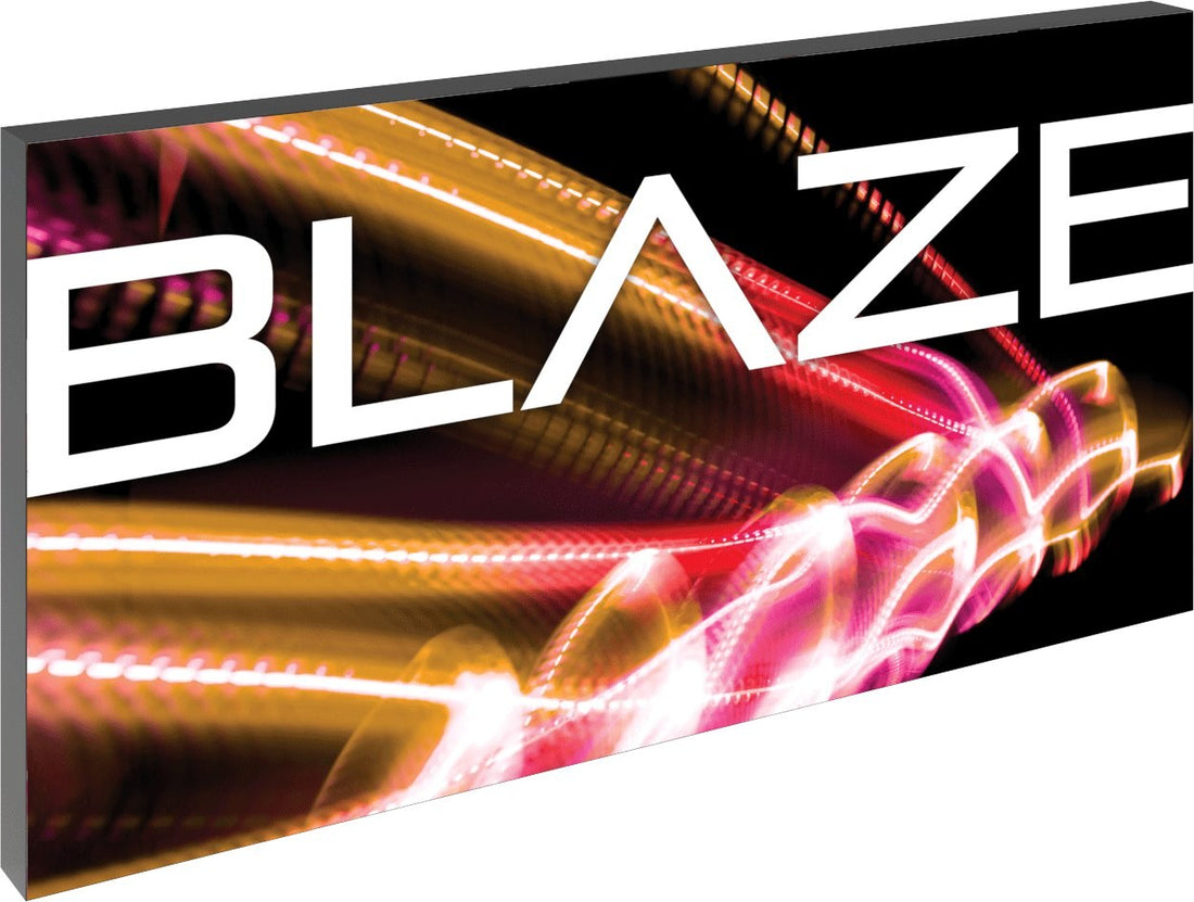 Blaze Wall Mounted SEG Fabric Light Box