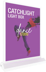 Catchlight Illuminated Tabletop Banner Stand, photo 1