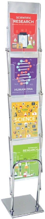 Clear View Literature Display