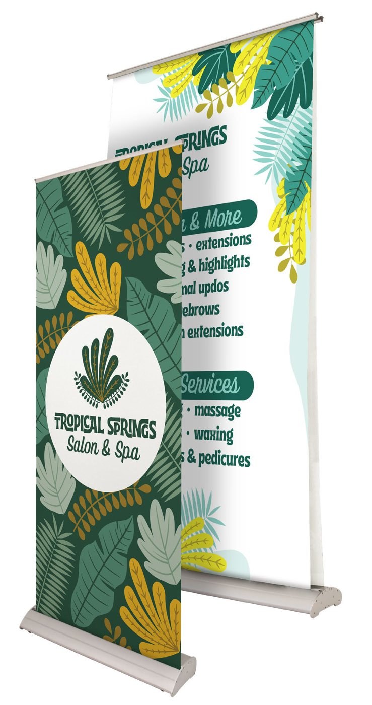 Deluxe Pro Retractable Banner Stand