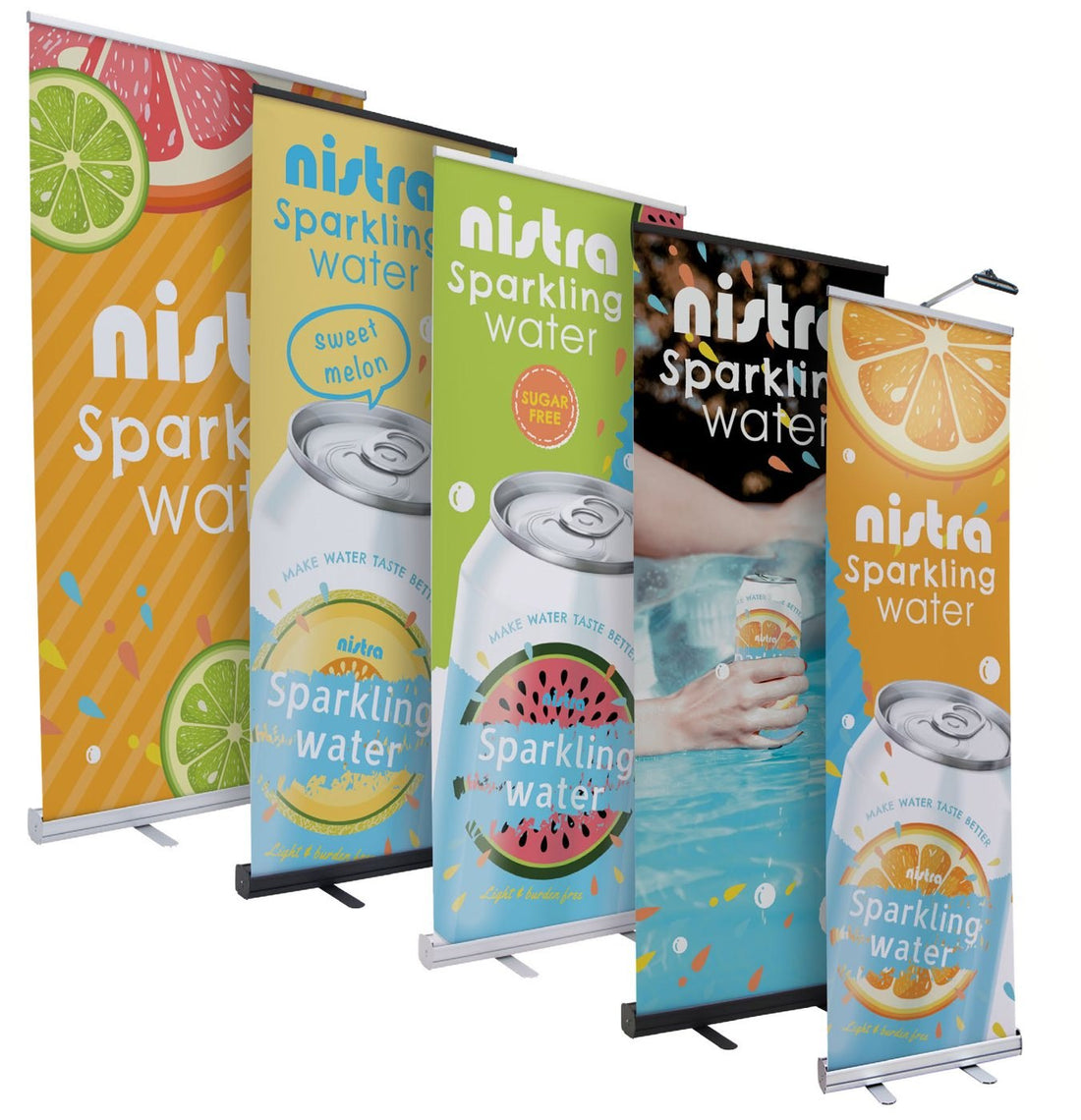 Economy Retractable Banner Stand