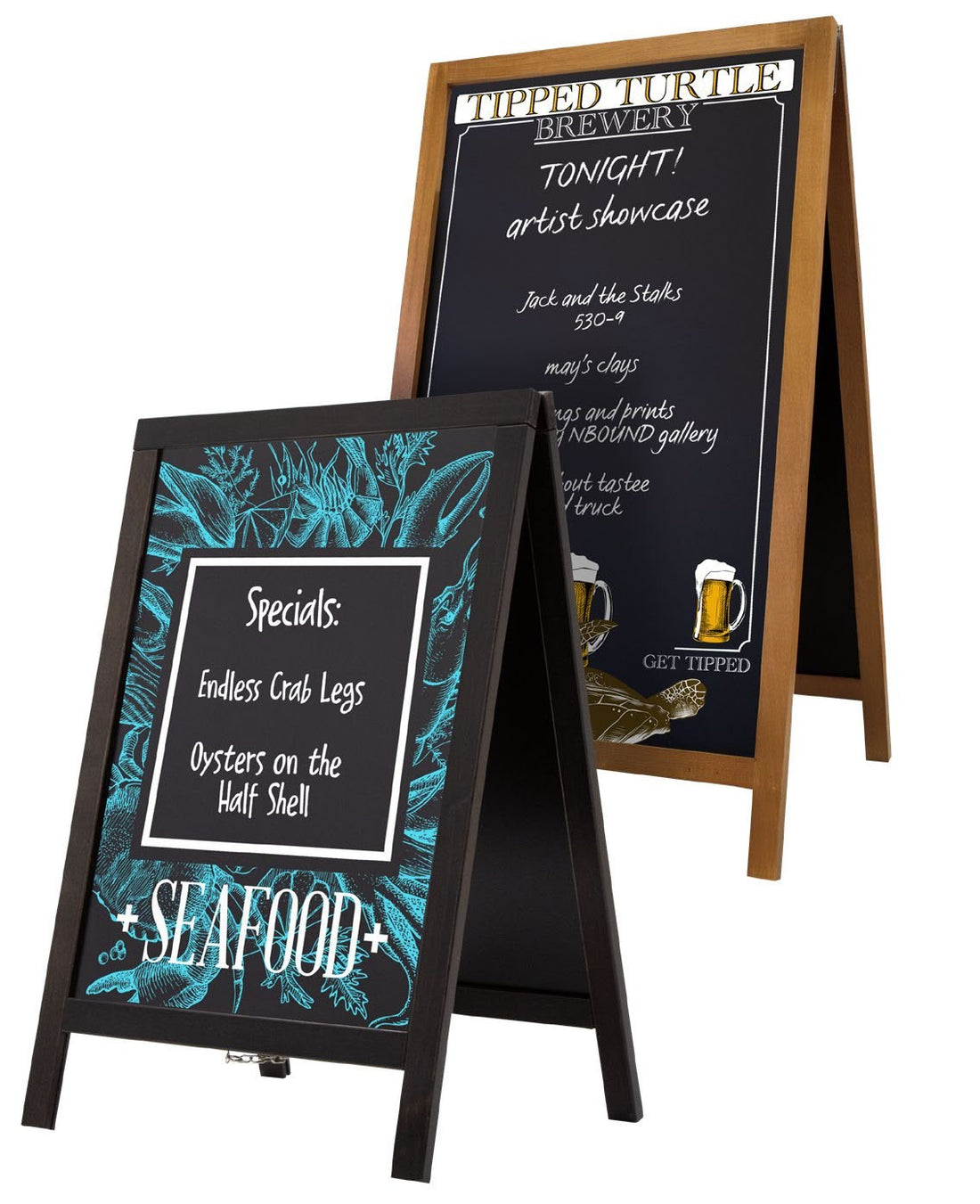 Economy Wood Chalkboard A-Frame