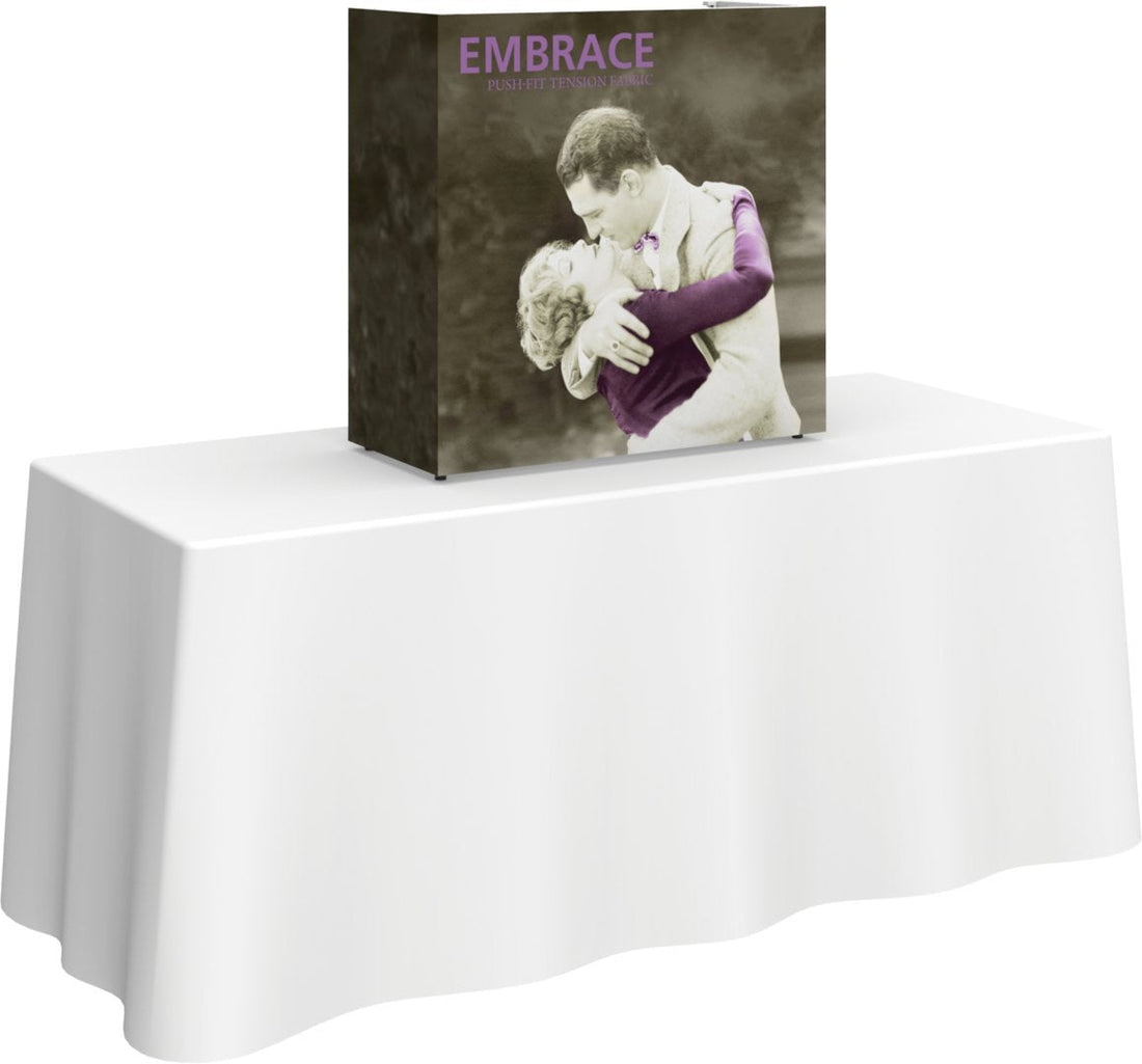 Embrace Push-Fit Tension Fabric Pop-Up Display