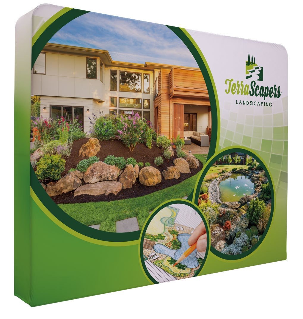 EuroFit Infinity Curved Fabric Display