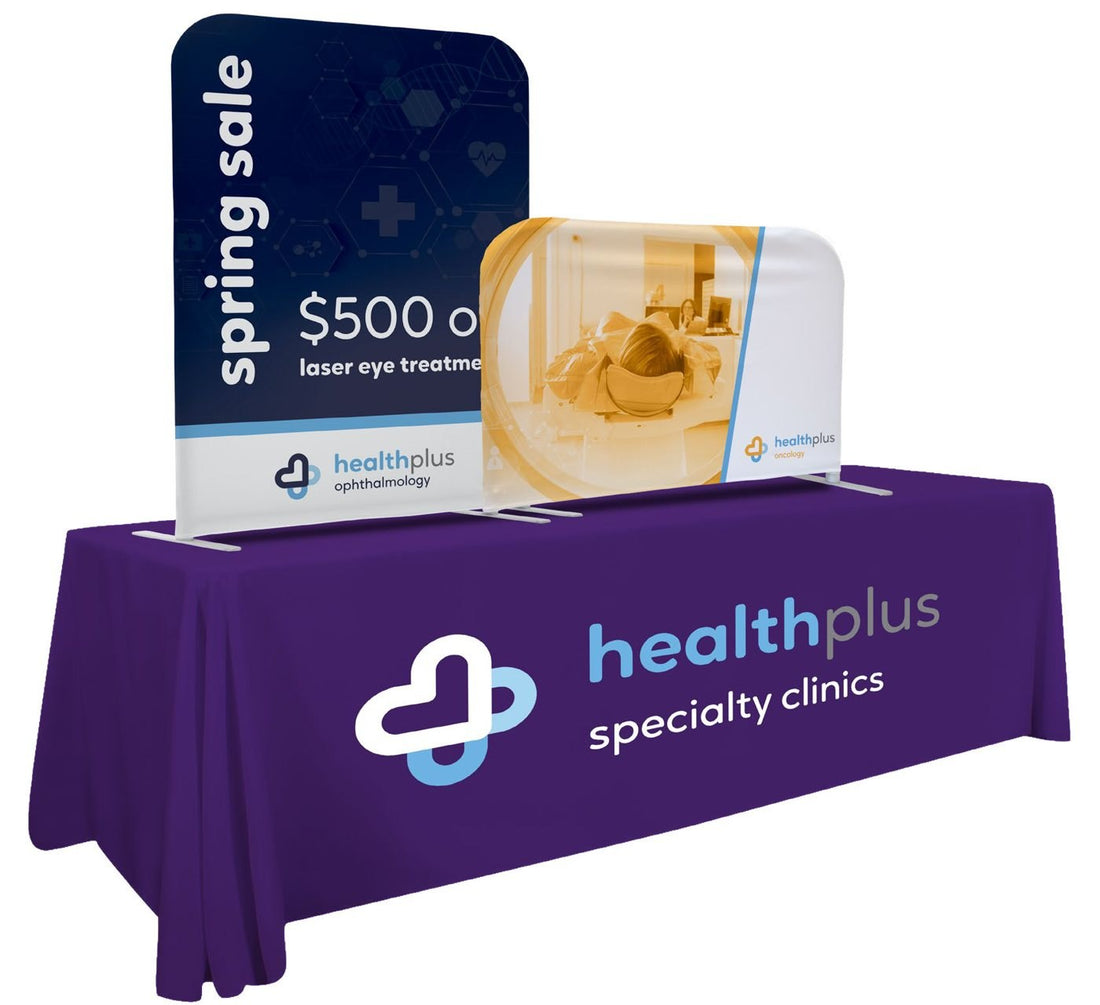 EuroFit Tabletop Straight Wall Display
