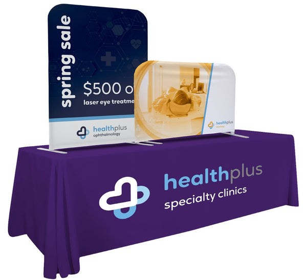 EuroFit Tabletop Straight Wall Display