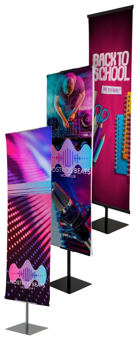 Everyday Snap Rail Banner Display