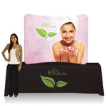 EZ Tube Curved Tabletop Fabric Display, photo 1