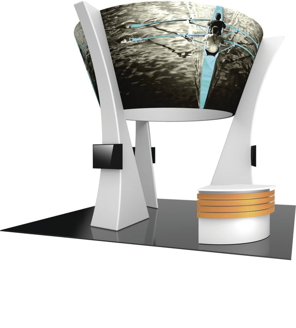 Formulate Fusion 20' x 20' Island Exhibit Kit 05