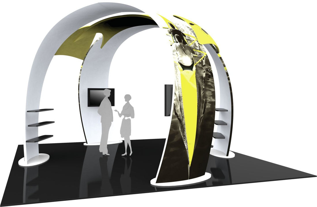 Formulate Fusion 20' x 20' Island Exhibit Kit 07