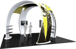 Formulate Fusion 20' x 20' Island Exhibit Kit 07, photo 1