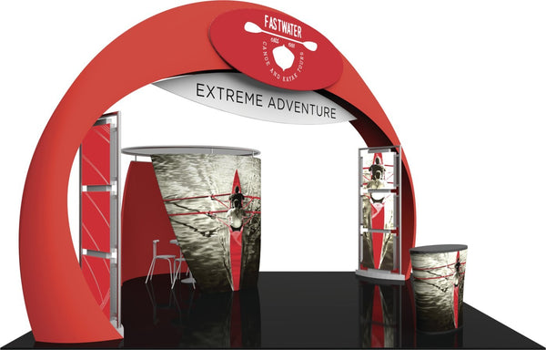 Formulate Fusion 20' x 20' Island Exhibit Kit 08