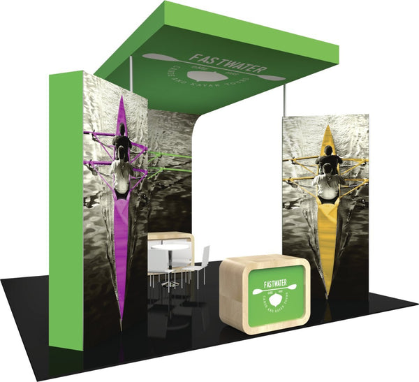 Formulate Fusion 20' x 20' Island Exhibit Kit 09