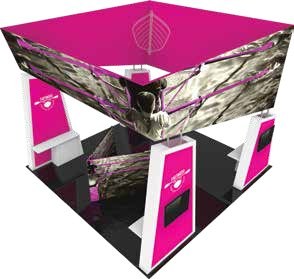Formulate Fusion 20' x 20' Island Exhibit Kit 11