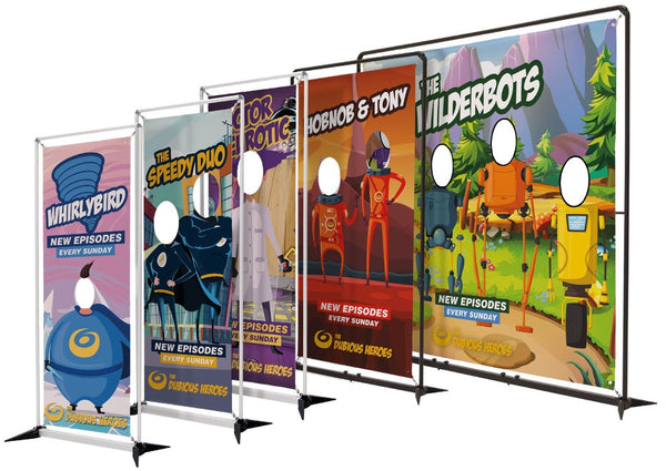 FrameWorx Face Cutout Banner Display
