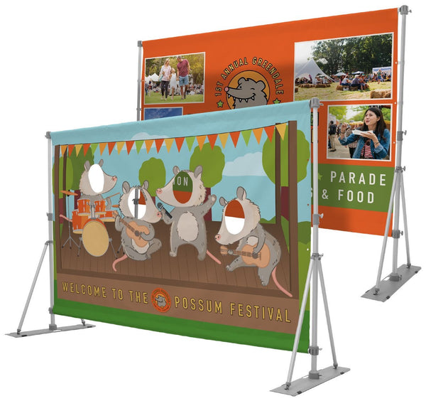 Headliner Outdoor Banner Display