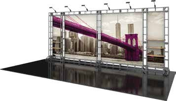 Hercules 12 Orbital Express Truss 10' x 20' Backwall Kit