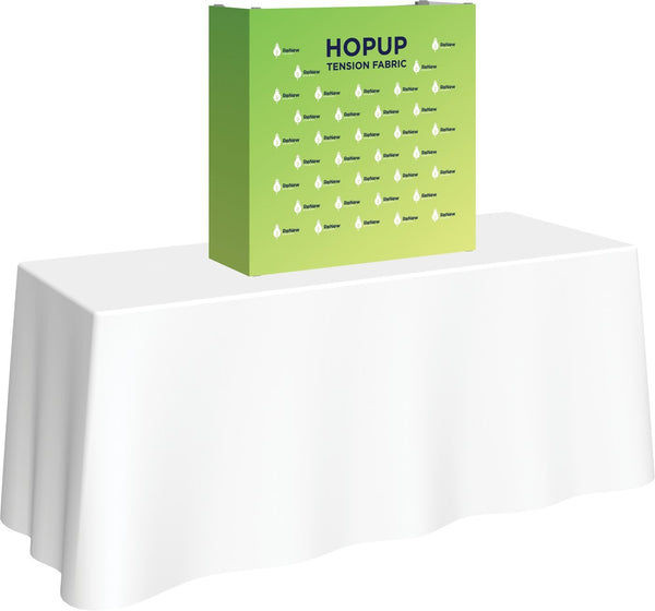 Hopup Tension Fabric Pop-Up Display (Straight or Curved)