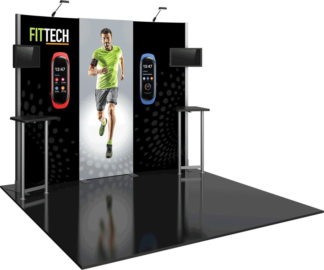 Hybrid Pro Modular 10' Exhibit Kit 01