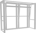 Hybrid Pro Modular 10' Exhibit Kit 04, photo 5