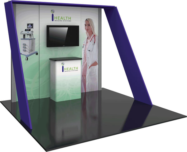 Hybrid Pro Modular 10' Exhibit Kit 07