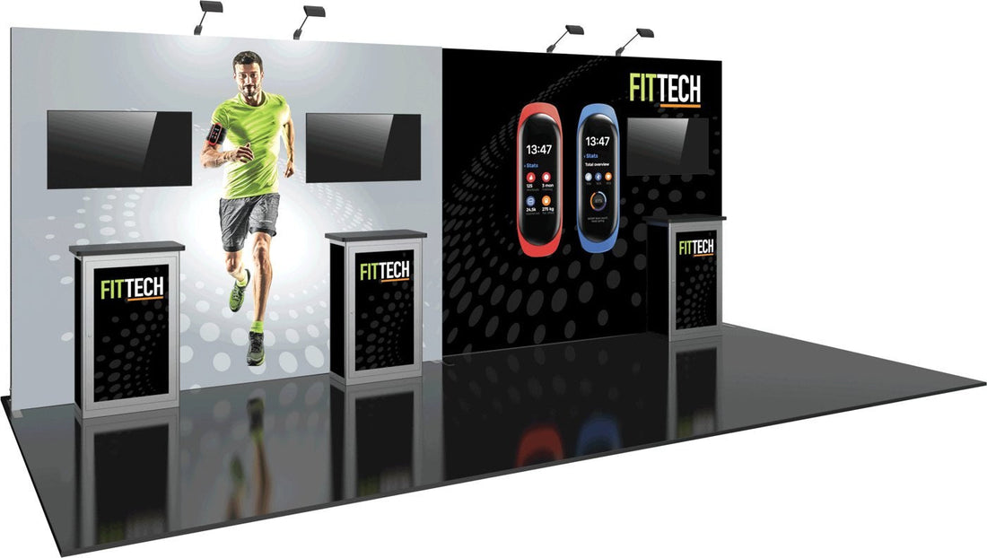 Hybrid Pro Modular 20' Exhibit Kit 14