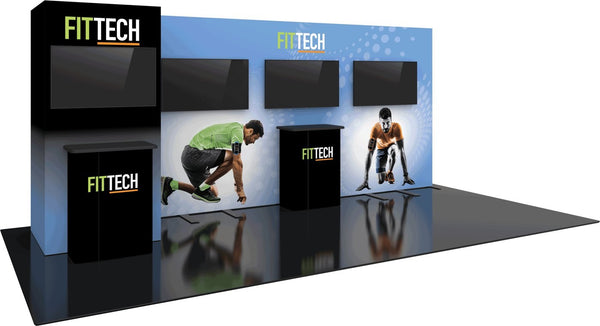 Hybrid Pro Modular 20' Exhibit Kit 25