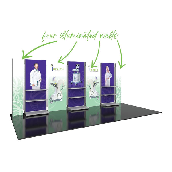 Hybrid Pro Modular 20' Exhibit Kit 37