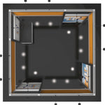 Hybrid Pro Modular 20' x 20' Island Kit 18, photo 4