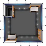 Hybrid Pro Modular 20' x 20' Island Kit 18B, photo 4