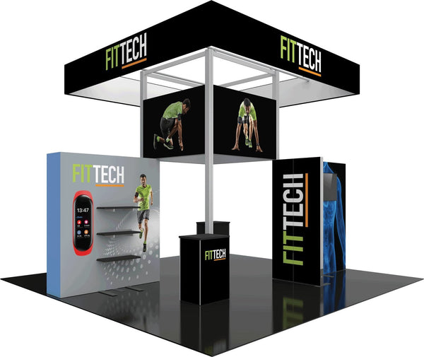 Hybrid Pro Modular 20' x 20' Island Kit 23