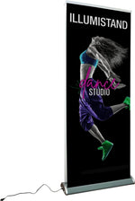 Illumistand Illuminated Double-Sided Retractable Banner Stand, photo 2