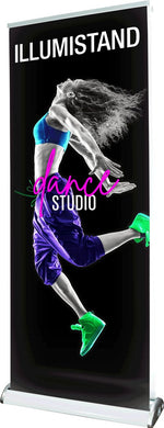 Illumistand Illuminated Double-Sided Retractable Banner Stand, photo 3