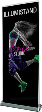 Illumistand Illuminated Double-Sided Retractable Banner Stand, photo 4