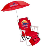 Jones Beach Chair with Umbrella and Cooler, photo 1