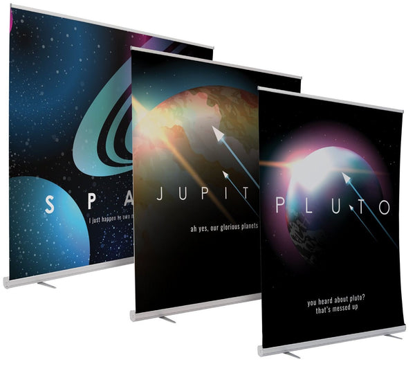Jumbo Wide Retractable Banner Stand